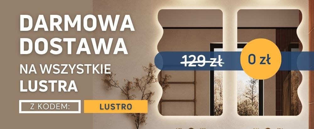 DARMOWA WYSYŁKA LUSTER